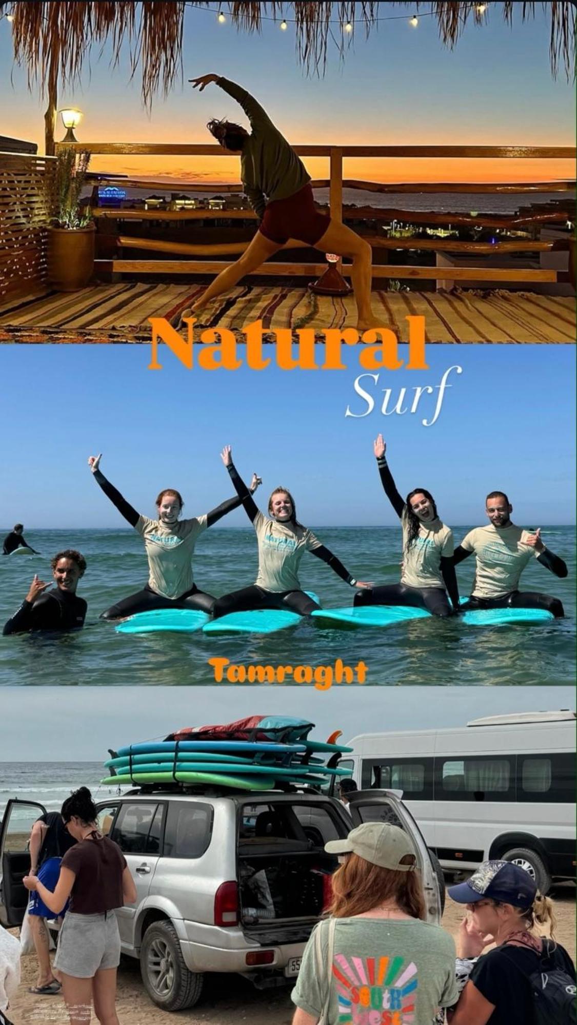 Natural Surf House Tamraght Exterior foto